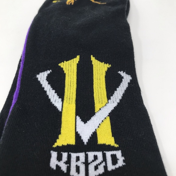 STANCE Kobe Bryant Faces Men's Socks LARGE - 9-12 - Picture 3 of 10